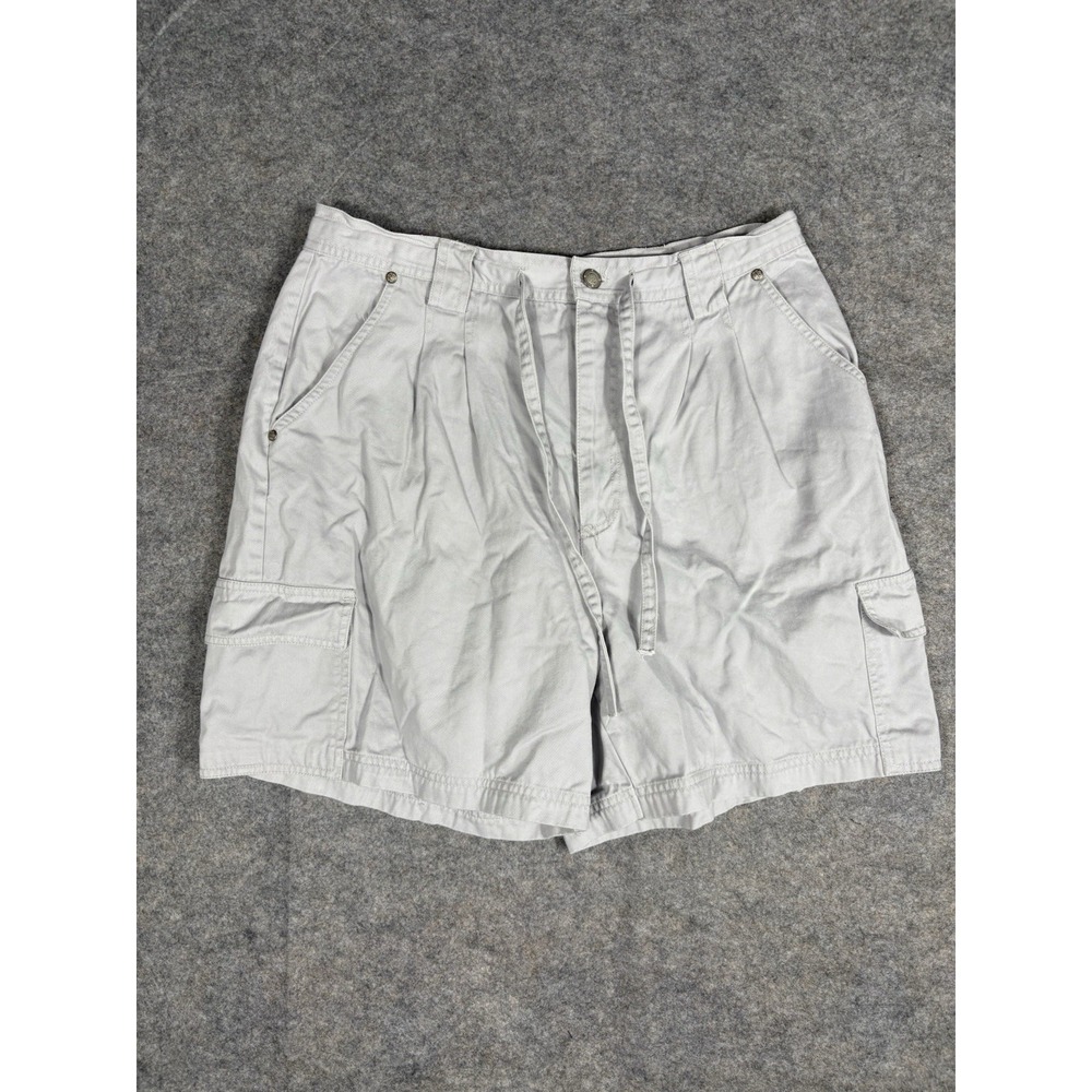 Bill Blass‎ Jeans Khaki Cargo Shorts Womens Sz 14